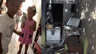 Photo of Dos niños murieron calcinados al incendiarse vivienda en Villas Agrícolas del Distrito Nacional