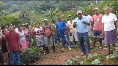 Photo of Campesinos del paraje El Naranjo denuncian dueño banca «Llueve» pretende despojarlo de sus tierras.